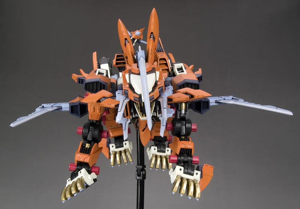 Kotobukiya HMM ZOIDS 1/72 RZ-041 Liger Zero Schneider Marking Plus Ver. Model Kit - Image 9
