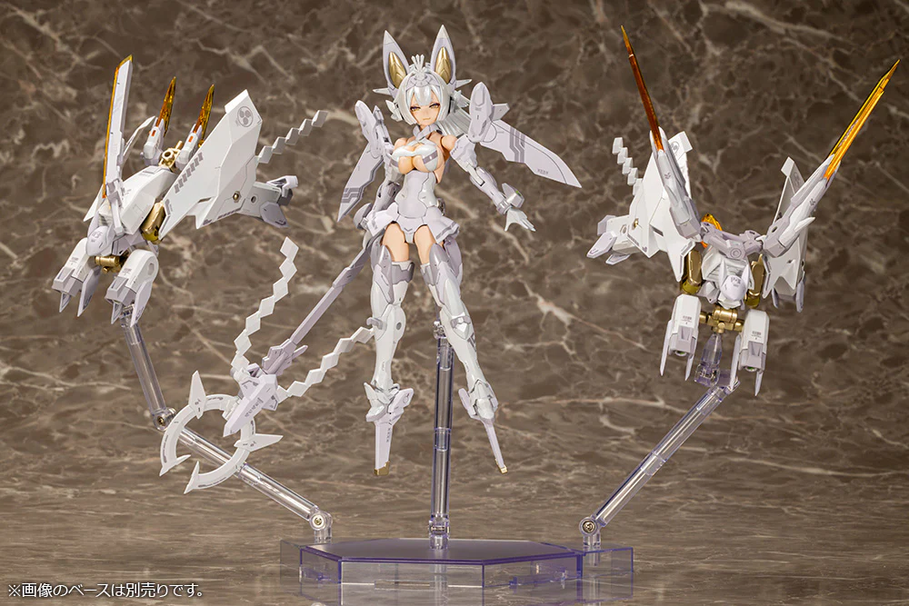 Kotobukiya Megami Device Asra Tamamonomae Hakumen Konmou Model Kit - Image 5