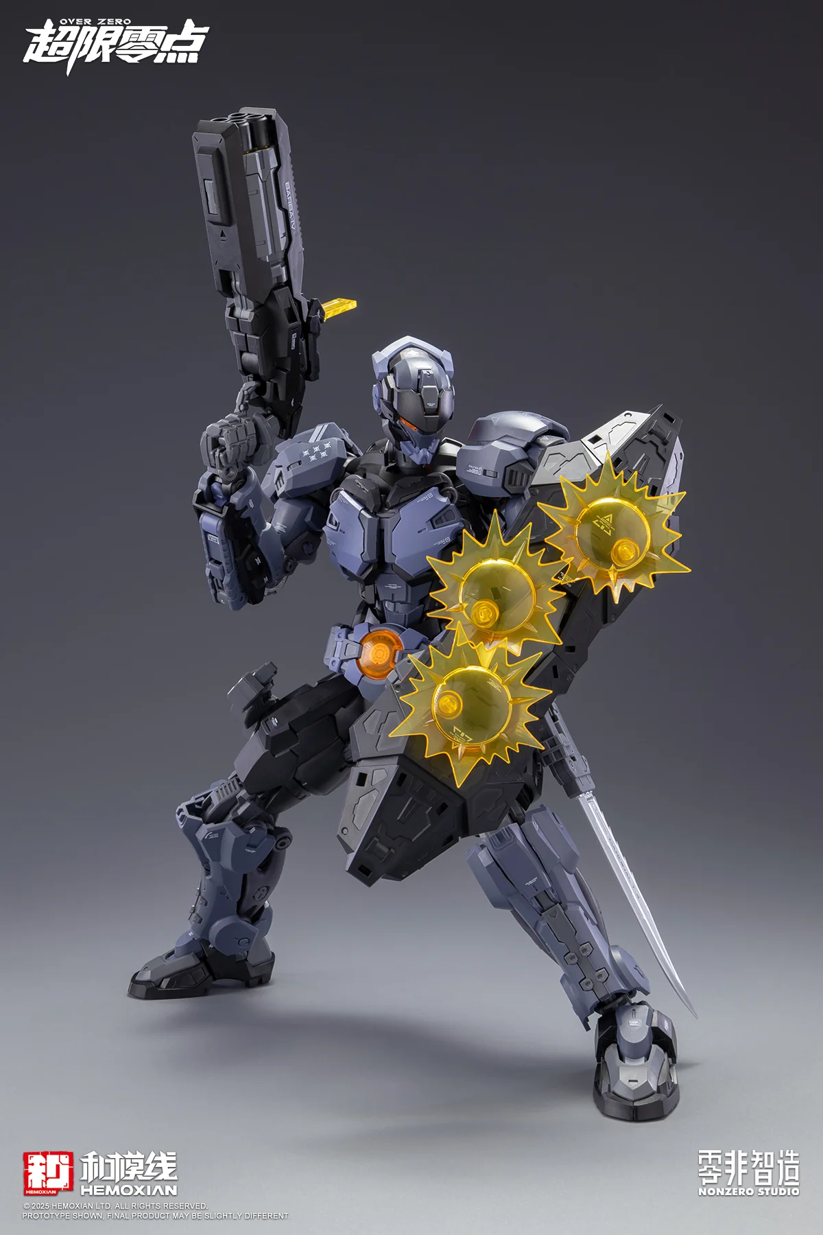 NonZero Studio OVERZERO Boxer Baki Model Kit - Image 26