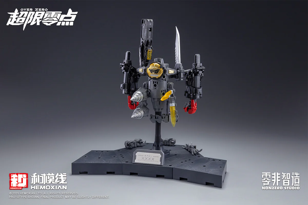 NonZero Studio OVERZERO Boxer Baki Model Kit - Image 35