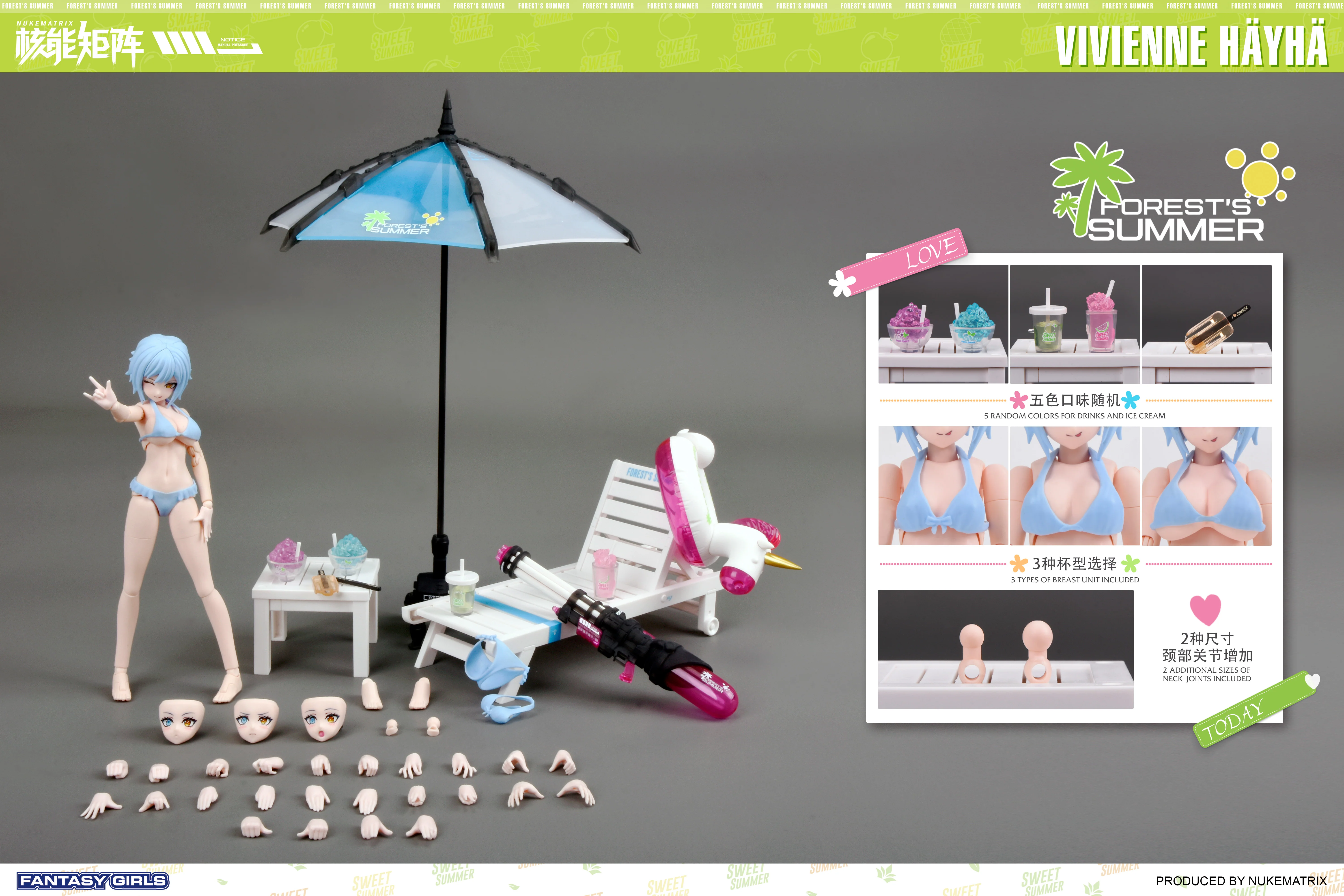 Nuke Matrix Forest's Summer Vivienne Hayha Model Kit - Image 11