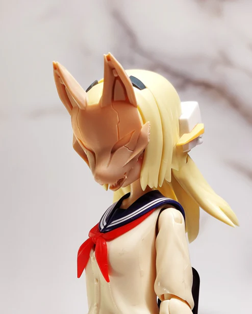 Shirazumi Workshop Fox Mask Resin Kit - Image 5