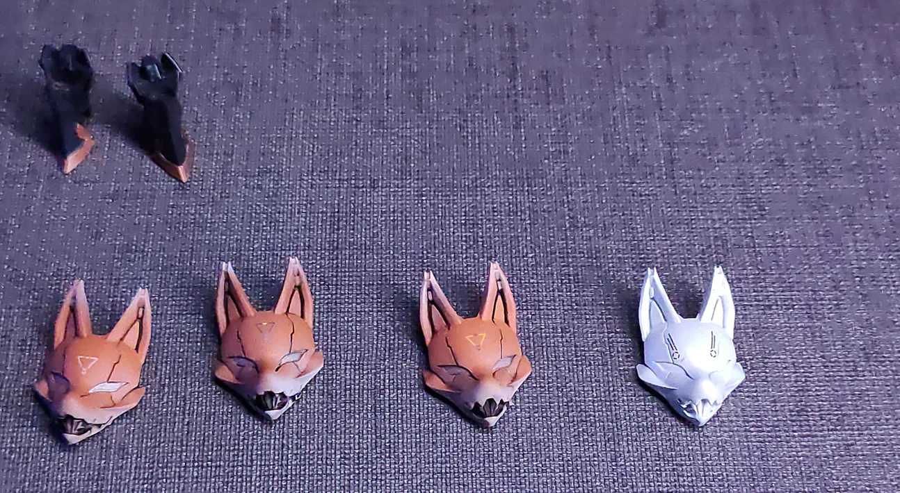 Shirazumi Workshop Fox Mask Resin Kit - Image 6