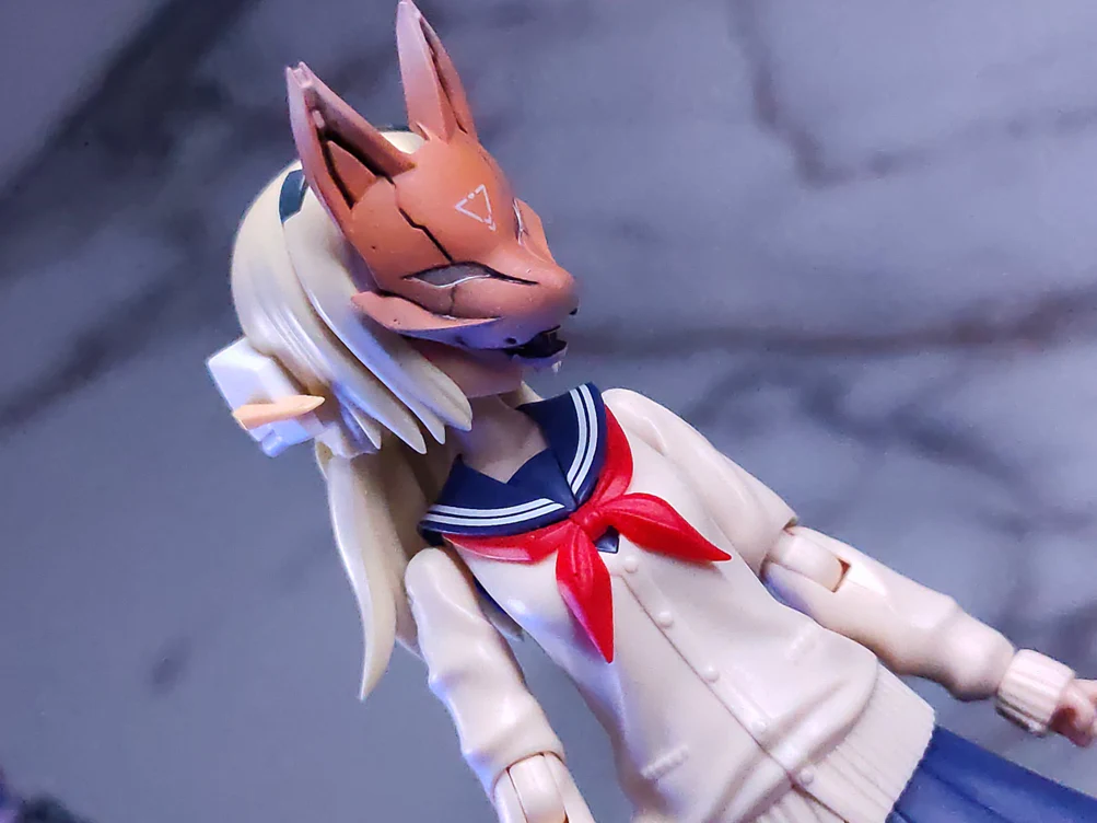 Shirazumi Workshop Fox Mask Resin Kit - Image 9