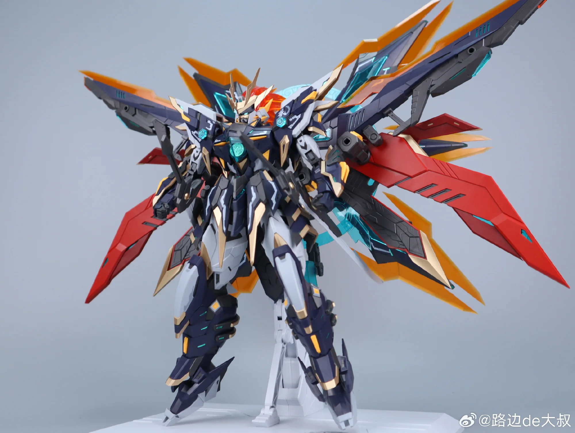 SNAA 1/100 YR-03 Martial Emperor Model Kit - Image 2