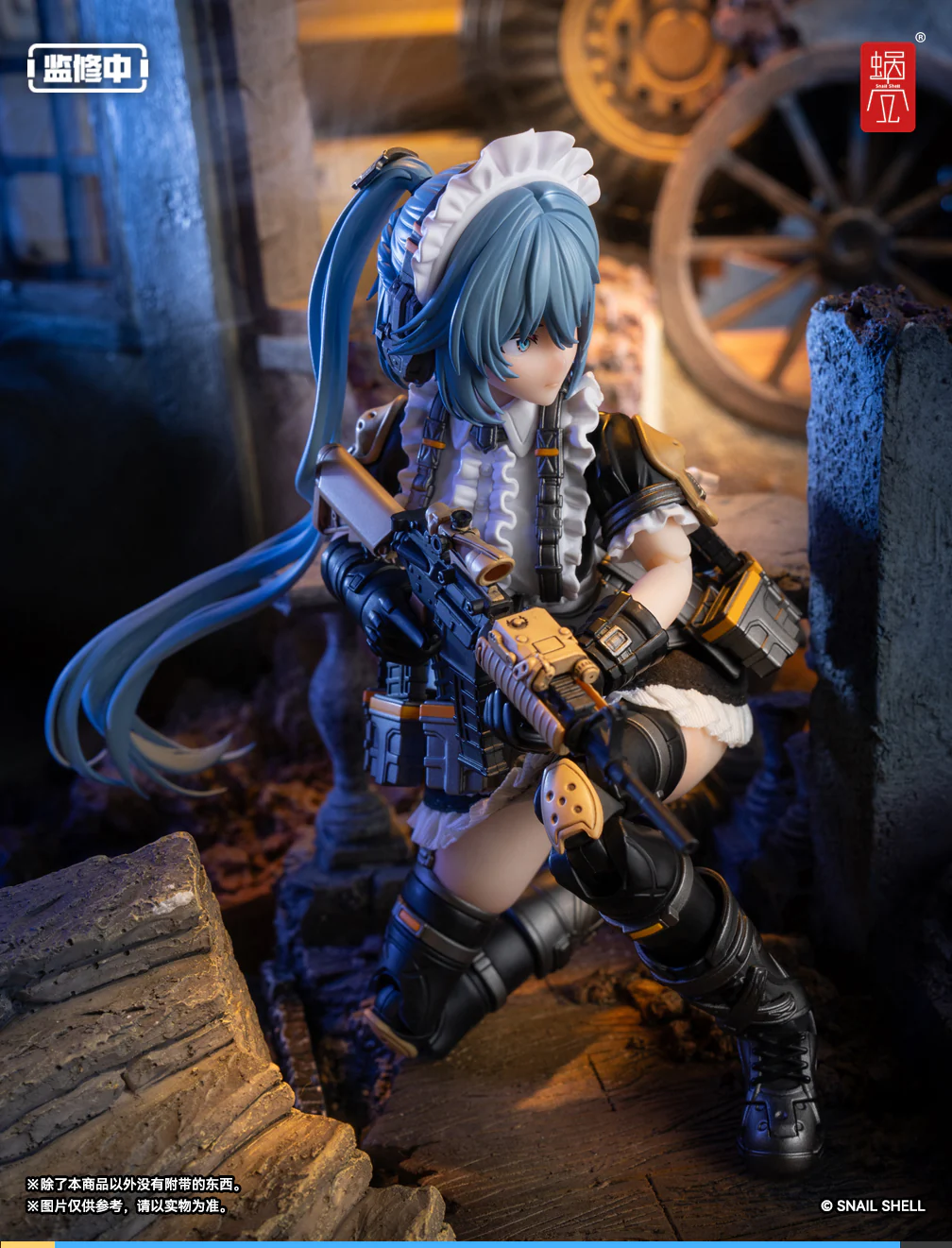 Snail Shell RA-02 1/12 Tactical Maid Kazune Tokiwa Action Figure - Image 21