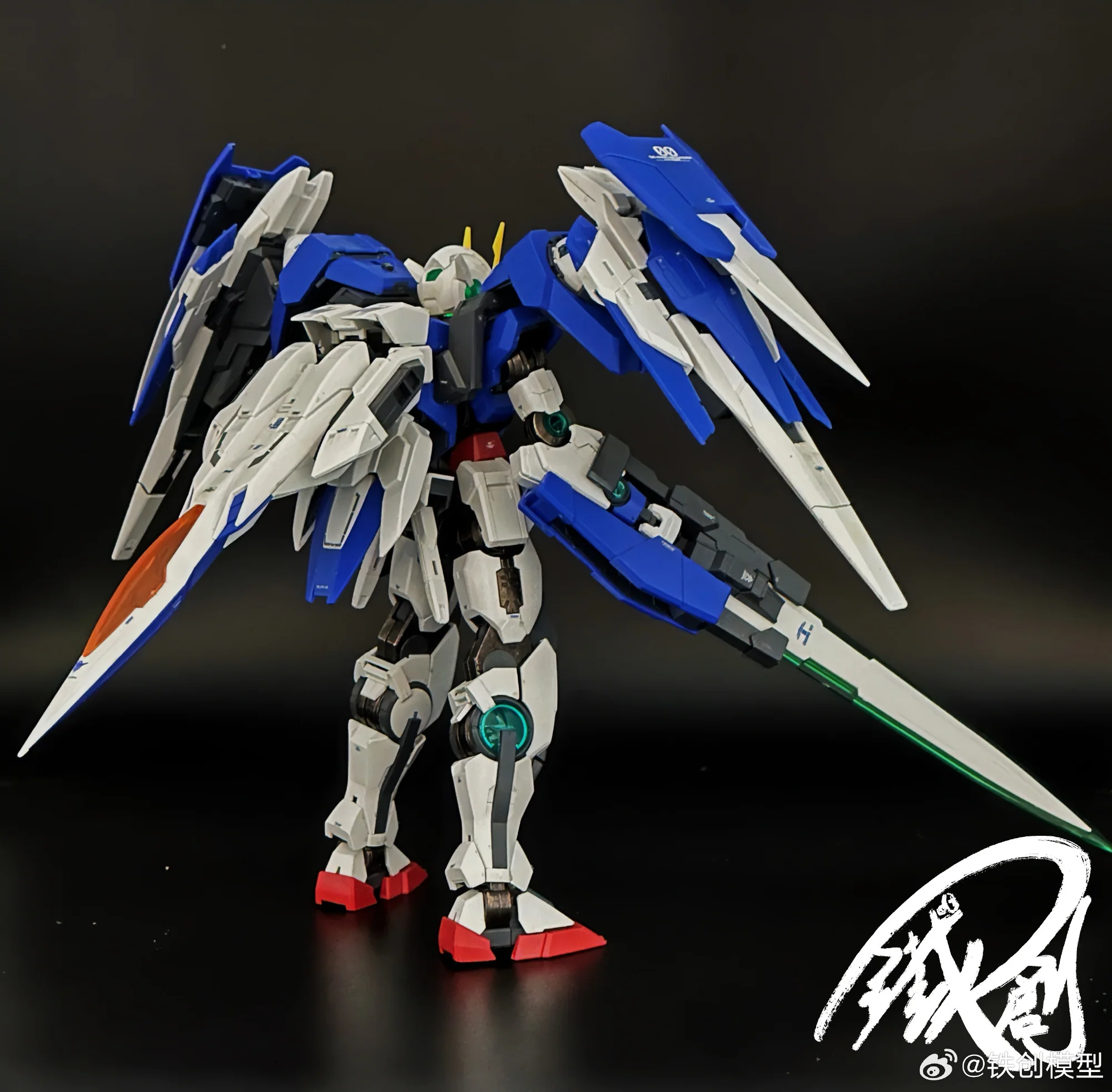 Tiechuang Model MG 1/100 GN-0000+GNR-010 00 Raiser Frame Replacement Metal Part - Image 3