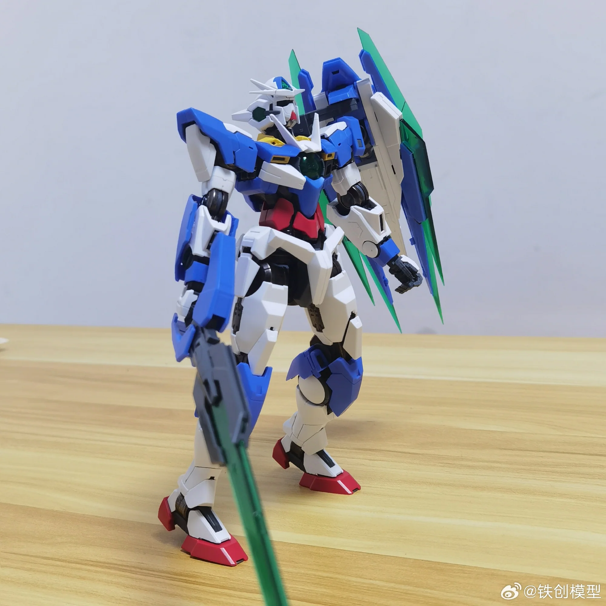 Tiechuang Model MG 1/100 Gundam 00 QAN[T] Frame Replacement Metal Part - Image 10